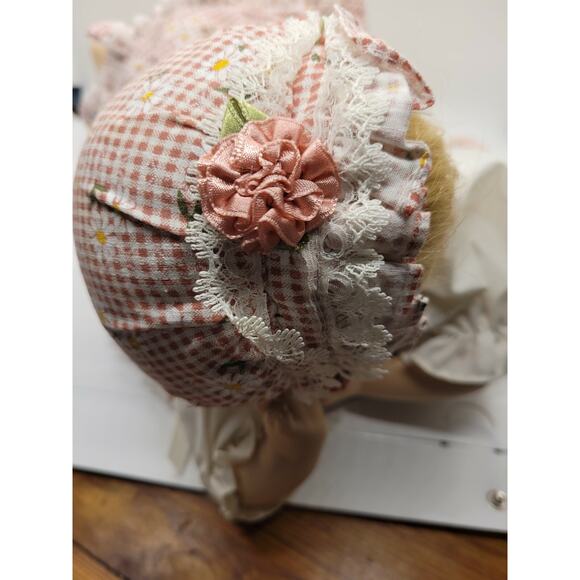 Rare 14" Precious Moments porcelain cottage core baby doll with orig box - Picture 6 of 12